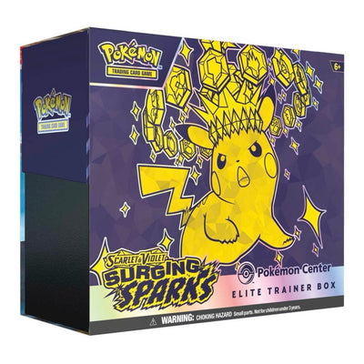 Surging Sparks Elite Trainer Box (Pokemon Center)