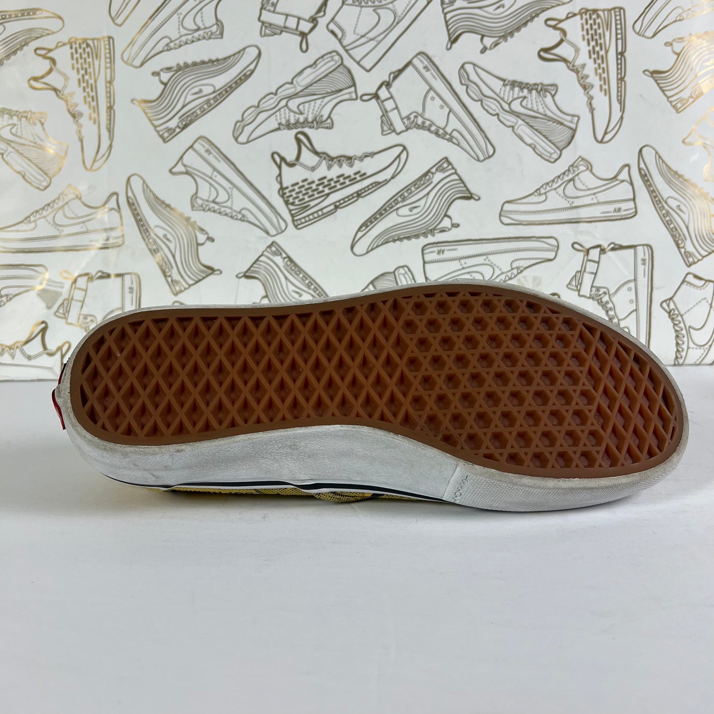 Supreme x Vans "Diamond Plate" USED