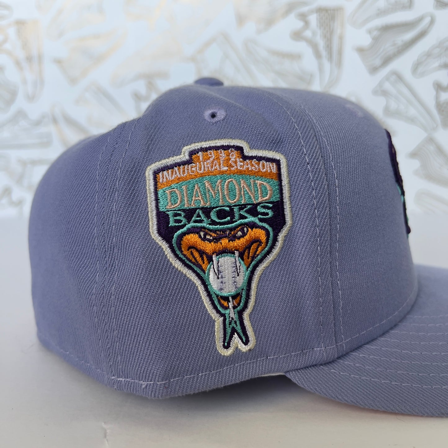 New Era Arizona Diamondsback Fitted "Inaugural Season 1998" USED