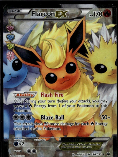 Flareon EX - Generations: Radiant Collection (GEN) - LP