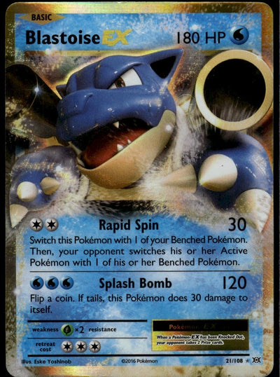 Blastoise EX - XY12: Evolutions - LP