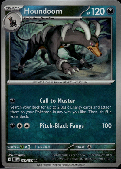 Houndoom - SV: Prismatic Evolutions - NM