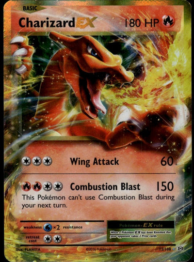 Charizard EX -  XY - Evolutions (EVO) - LP