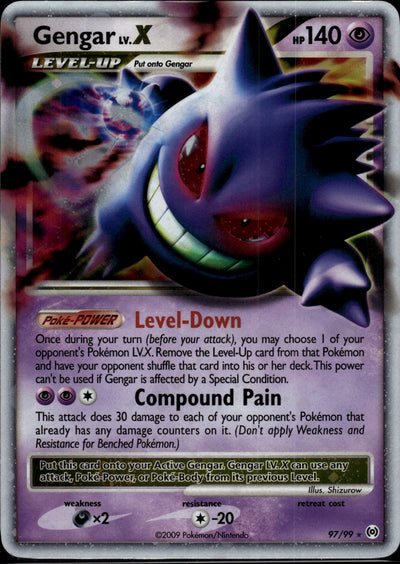 Gengar LV. X - Platinum: Arceus - LP